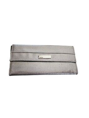 Sephora Silver Metallic Makeup Brush Case